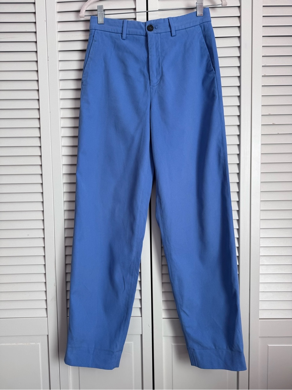 Closed Straight Leg Blue Pants Trousers Workwear Nautical Size 24 (XS)